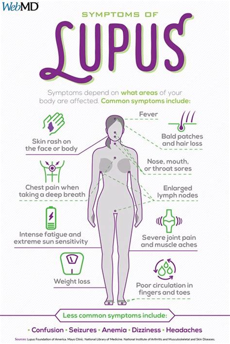 Symptoms Depend On What Areas Of Your Body Are Affected Lupus Facts