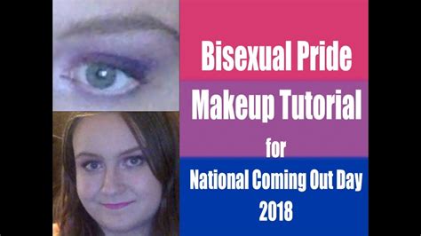 Bisexual Pride Makeup Tutorial Youtube