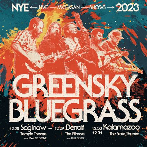 Greensky Bluegrass Announce 2023 Nye Run Grateful Web