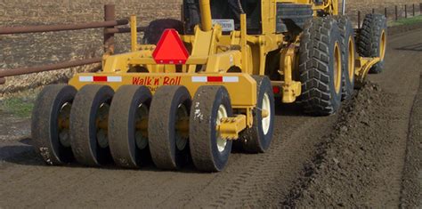 Walk N Roll Packerroller Road Maintenance For Gravel And Dirt Roads