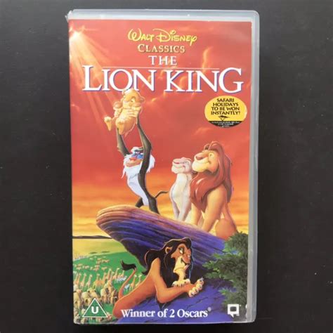 THE LION KING Walt Disney Classics VHS Video Cert U Mins PAL EUR PicClick IT