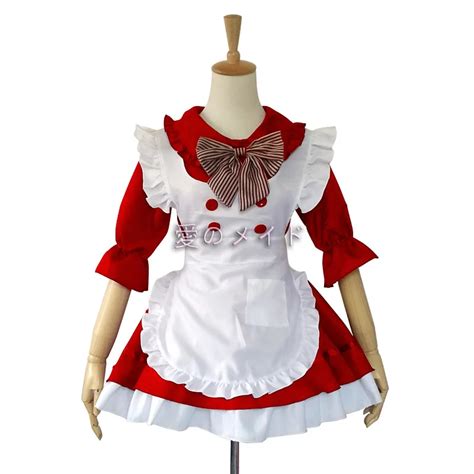 Cosplay Housekeeper Maid Outfit Waitress Fancy Lolita Dress Maid