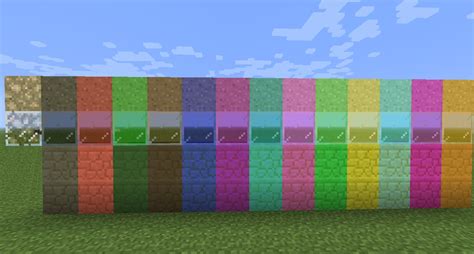 Colored Glasssandsandstone Mod V15 Minecraft Mod