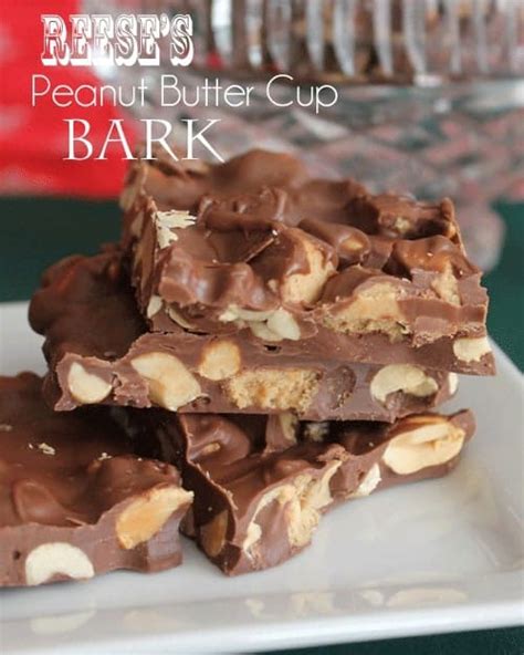 Reeses Peanut Butter Cup Bark Chocolate Chocolate And More