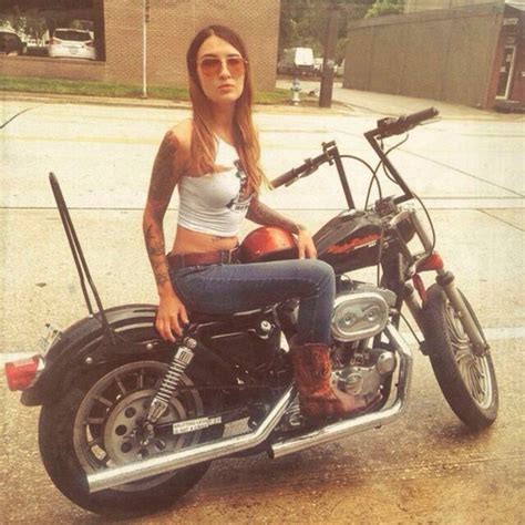 Pin By Jarrod Starnes On Choppers Chicks And 1960s And 70s Awesomeness Bikes Girls