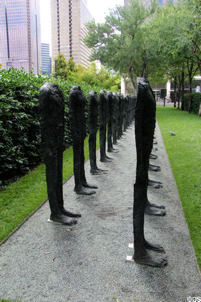 Bronze Crowd Sculpture By Magdalena Abakanowicz At Nasher Sculpture