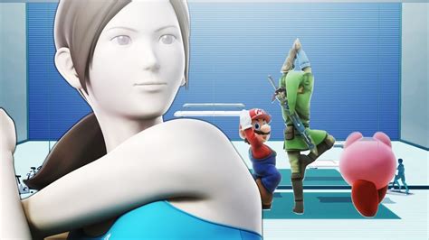 Wii Fit Trainer Teaches Yoga In Super Smash Bros Ultimate Youtube