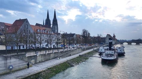 Danube Donau River Regensburg Bavaria Regensburg Is A Flickr