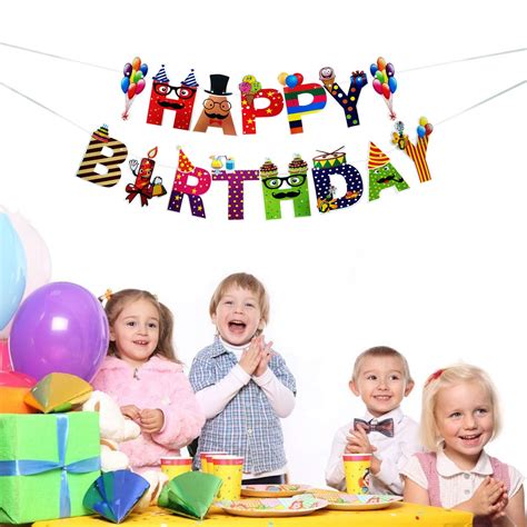Buy Party Propz Happy Birthday Banner Happy Birthday Decoration Happy Birthday Party Supplies