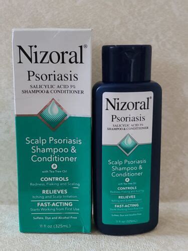 1 Nizoral Psoriasis Scalp Shampoo And Conditioner 11 Fl Oz