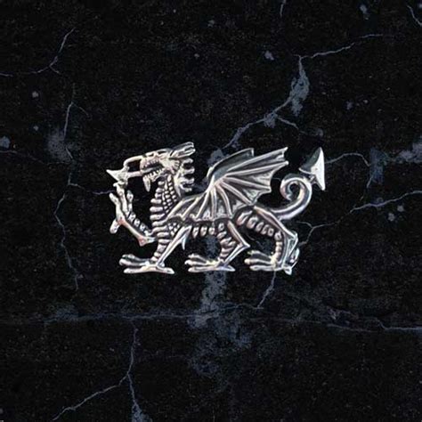Sterling Silver Welsh Dragon Brooch Welsh Ts With Heart Spend £