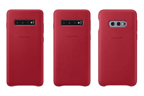 หลุดภาพเรนเดอร์เคส Samsung Galaxy S10 S10 และ S10e ก่อนเปิดตัว มีหลาย