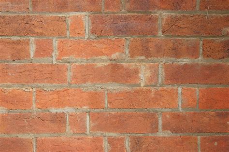 Old Red Brick Wall Free Background Texture