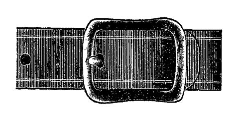 Belt With Buckle Clip Art