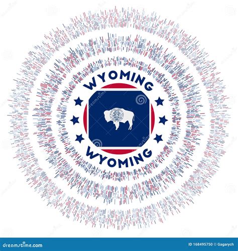 Wyoming Symbol Stock Vector Illustration Of Light 168495750