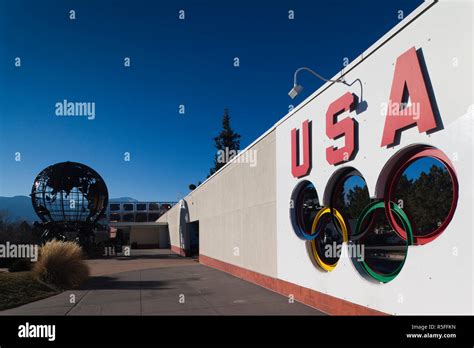 Usa Colorado Colorado Springs United States Olympic Training Center