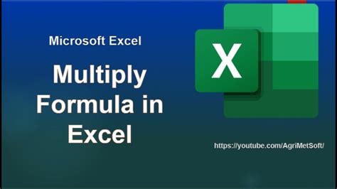 How To Use Multiply Formula In Excel Multiply Function In Excel Youtube