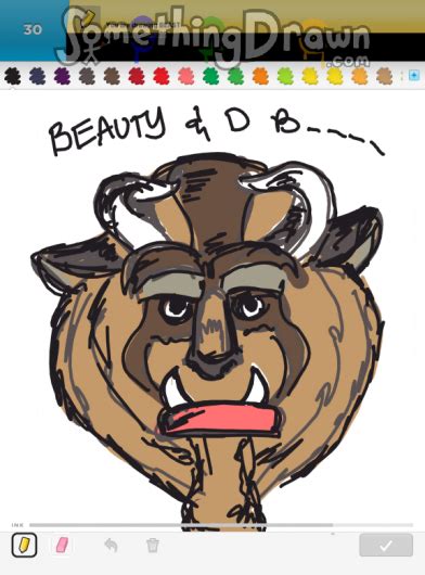 Beast Drawn By Lemoram On Draw Something