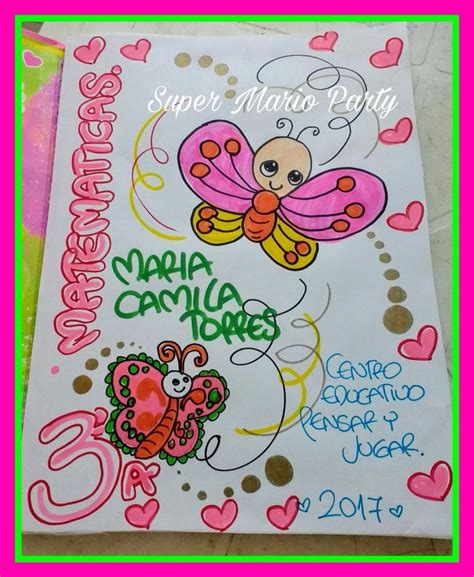 Pin De Yuly Espinosa Mantilla En Cuadernos Decorados Marcados