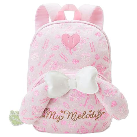 My Melody Backpack With Ears Sanrio Japan Kawaii Bags Cute Backpacks