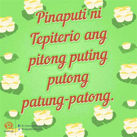 Tagalog Tongue Twisters Filipino Fatlasopa