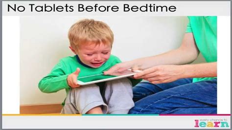 No Tablets Before Bedtime Bedtime Sleep Problems Tablet