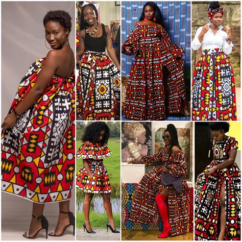 Traditional Slay Women Wearing The National Samakaka Print From Angola Central Africa R