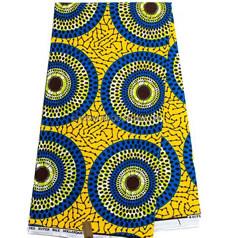 Superior Wax Wholesale Fabric African Fabrics Ankara Fabricyellow