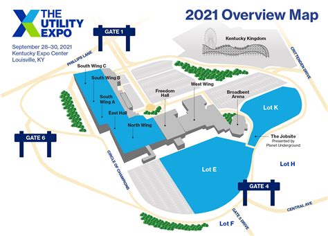 The Utility Expo Show Floor Map REV 