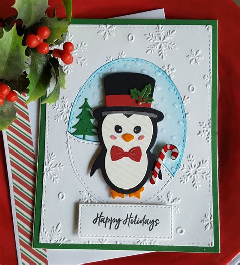 Check spelling or type a new query. Cute Cutout Penguin Holiday Card | Penguin holiday card, Holiday cards, Christmas ornaments