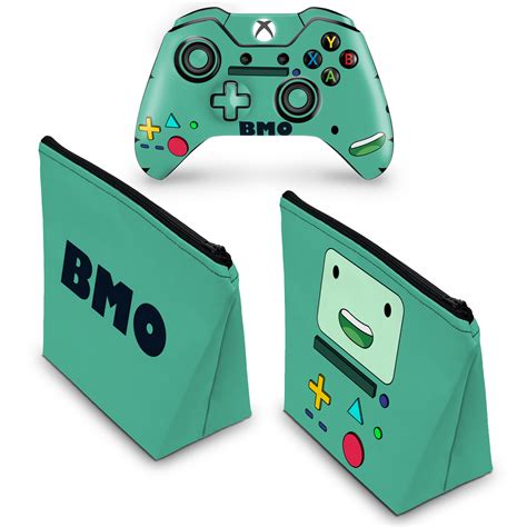 Kit Capa Case E Skin Xbox One Fat Controle Bmo Hora De Aventura Pop