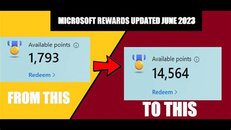 Microsoft Rewards Earn 15000 Points Per Month Youtube