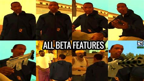 Gta San Andreas Beta Animations Weapons Gangs And Other Features