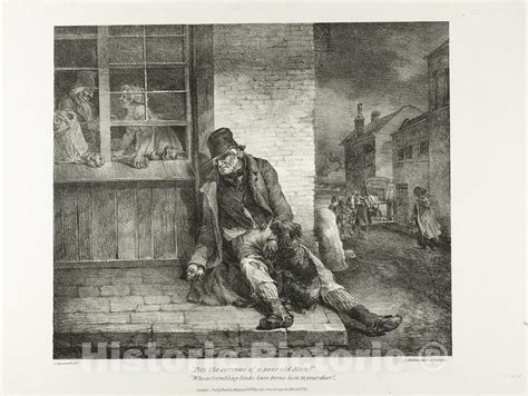 Art Print Pity The Sorrows Of A Poor Old Man Plate Two From Various Subjects Drawn From