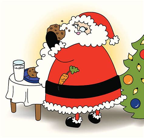 Please use and share these clipart pictures with your friends. Best Santa Eating Cookies Illustrations, Royalty-Free ...