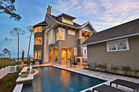 However, you must consider a few factors when selecting an exterior paint color. Watersound, Florida - Traditional - Exterior - Atlanta - by Daniel M Martin, Architect LLC