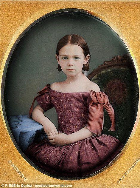 Victorian Portraits Showing Are Brought To Life In Vivid Colour