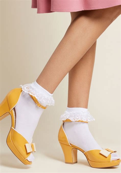 just you and eyelet socks in white modcloth socks and sandals lace socks fashion socks