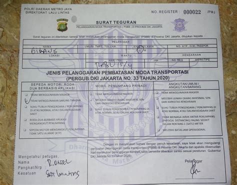 Hal pertama yang harus dilakukan untuk mengurus surat kehilangan atas surat tilang dengan mendatangi kantor polisi terdekat. Surat Tilang Sarung Tangan Beredar, Ini Penjelasan Polisi ...
