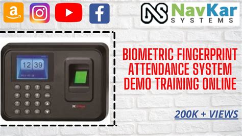 Biometric Fingerprint Attendance System Demo Training Online In Delhi Mumbai Bangalore Chennai