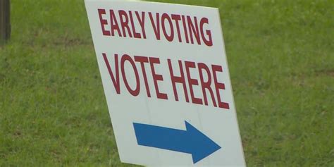 Early In Person Voting Underway Across Georgia