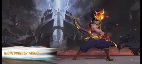 Nightbringer Yasuo Officialy Coming To Wild Rift Ryasuomains