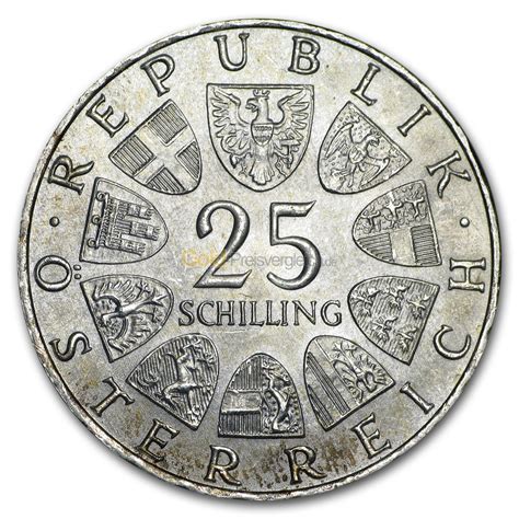 Schilling Österreich Silber Preisvergleich Silbermünzen Günstig Kaufen