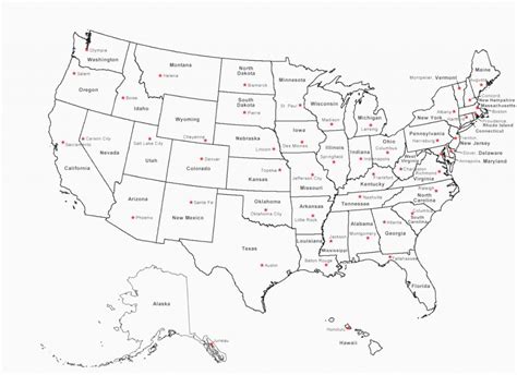 Small Printable Map Of The United States Printable Us Maps Us