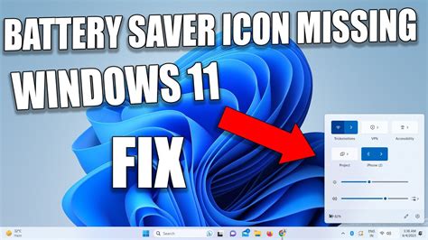 How To Fix Battery Icon Missing From Taskbar In Windows 11 Youtube
