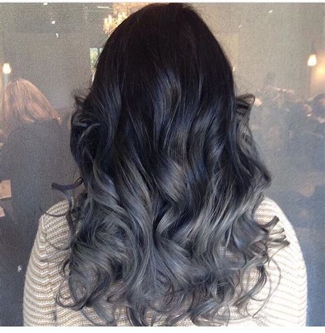Silver Hair Color Looks That Are Absolutely Gorgeous Grey Ombre Hair Hair Styles Silver