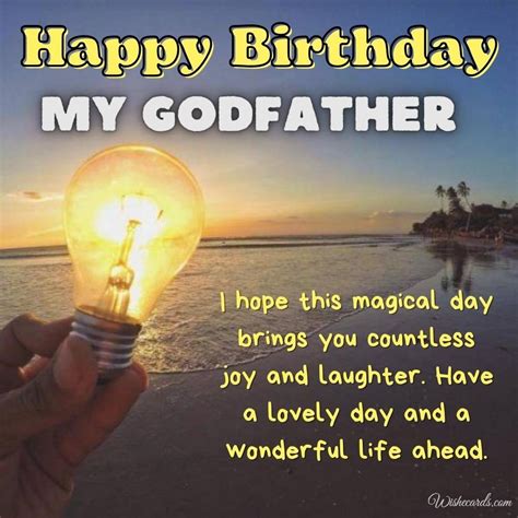 Happy Birthday Cards And Gif Images For Godfather