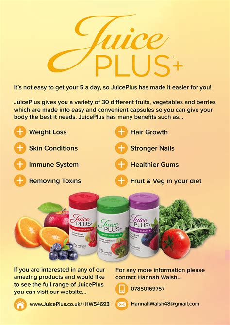 Juice Plus Flyer On Behance
