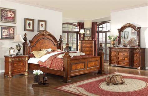 Dallas Designer Furniture Royal Bedroom Set