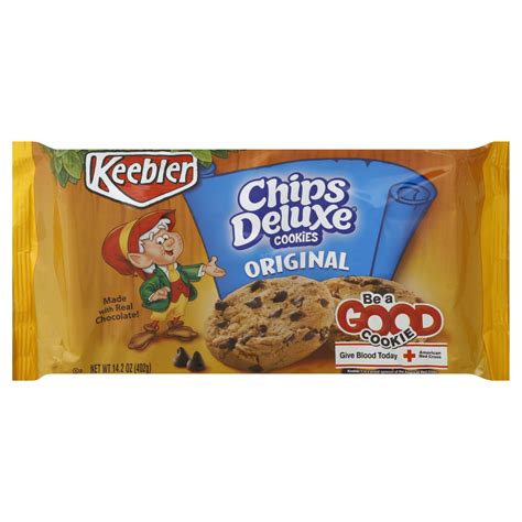 Keebler Original Chips Deluxe Cookies 142 Oz